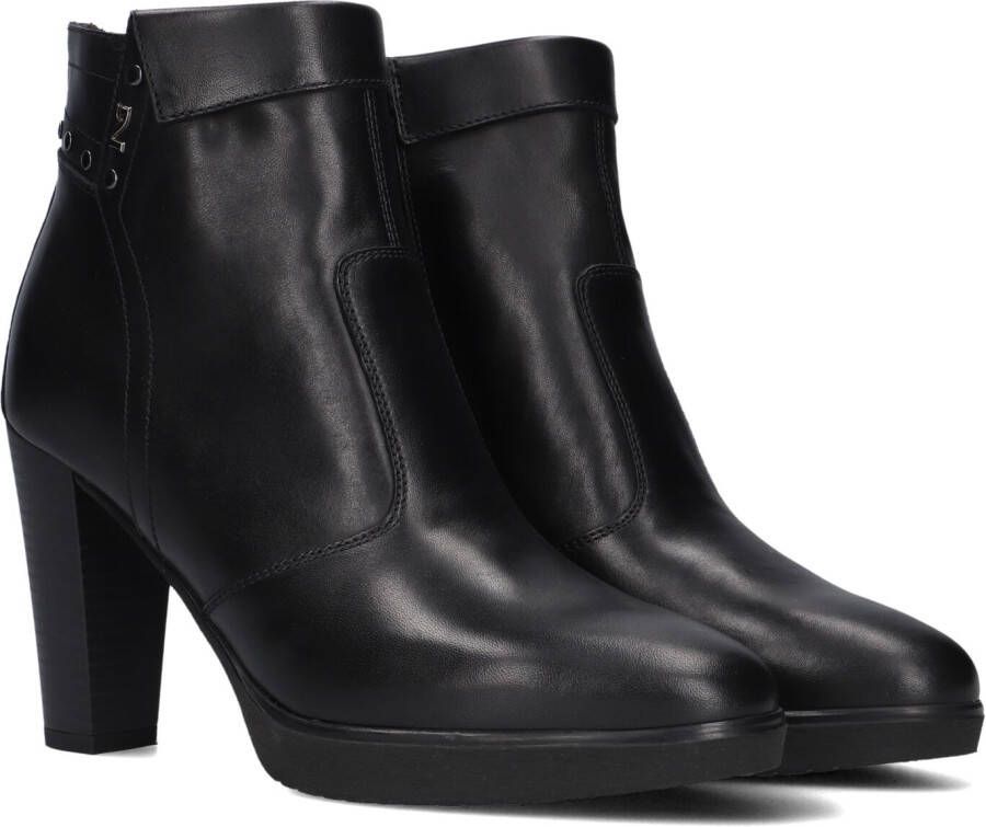 Nero Giardini 11210 Enkellaarsjes Enkelboots met rits Dames Zwart