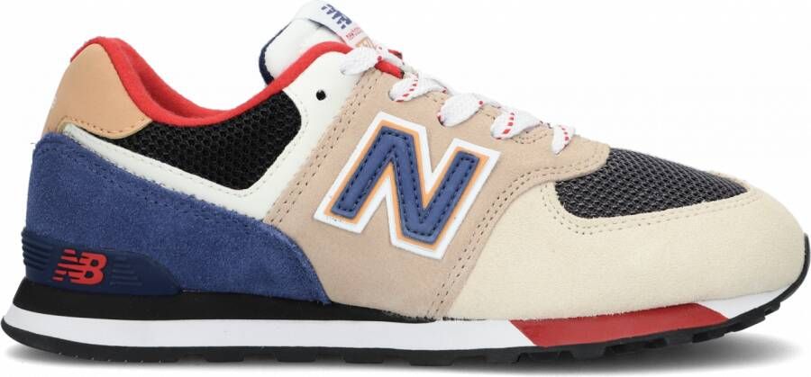 New balance 574 Blue Red Brown Lage sneakers