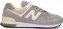 New Balance Suède Mesh Sneakers Grijs Heren - Thumbnail 1