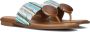 Noa Harmon Kleurrijke Zomer Slippers Multicolor Dames - Thumbnail 1