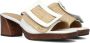 Noa Harmon Dames Muiltjes Stijlvolle Zomer Schoenen White Dames - Thumbnail 1