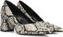 Notre-v Beige Slangenprint Pumps Multicolor Dames - Thumbnail 1