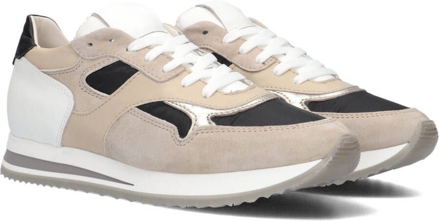 Bruin Tinten 06-100 Lage sneakers Dames Beige