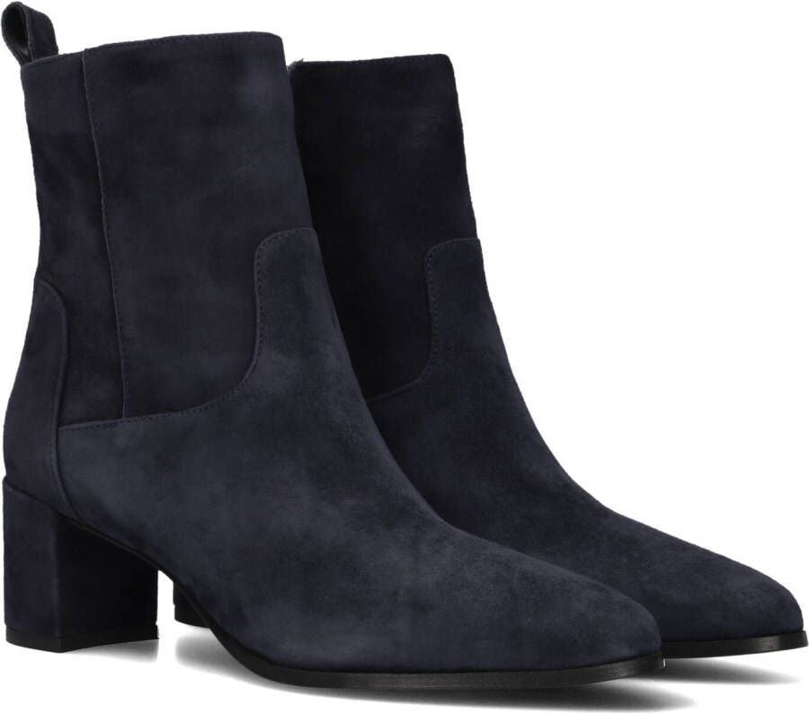 Notre-V 8543 Enkellaarsjes Enkelboots met rits Dames Blauw