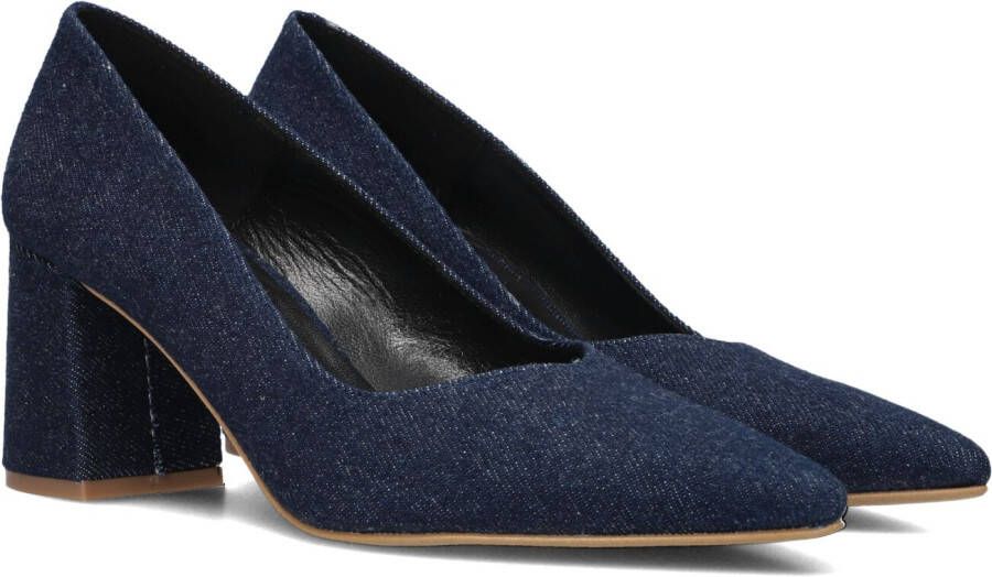 Notre-v Blauwe Denim Elegante Pumps Blue Dames