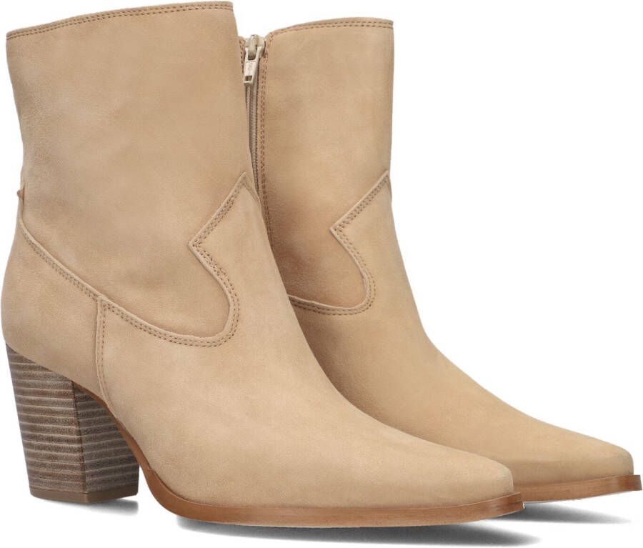 AYANA 1girl212 Enkellaarsjes Enkelboots met rits Dames Camel