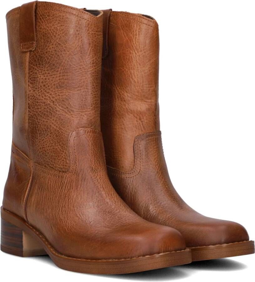 Notre-V A01005 Enkelboots Enkellaarsjes Dames Bruin