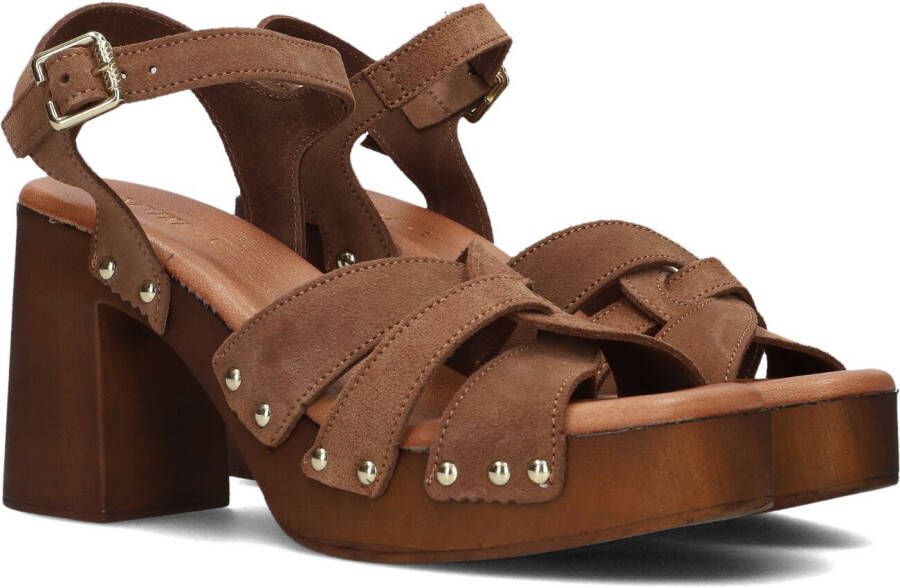 Bruin Tinten 8509 Sandalen Dames Bruin