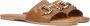 Bruin Tinten 886l Slippers Dames Camel - Thumbnail 1