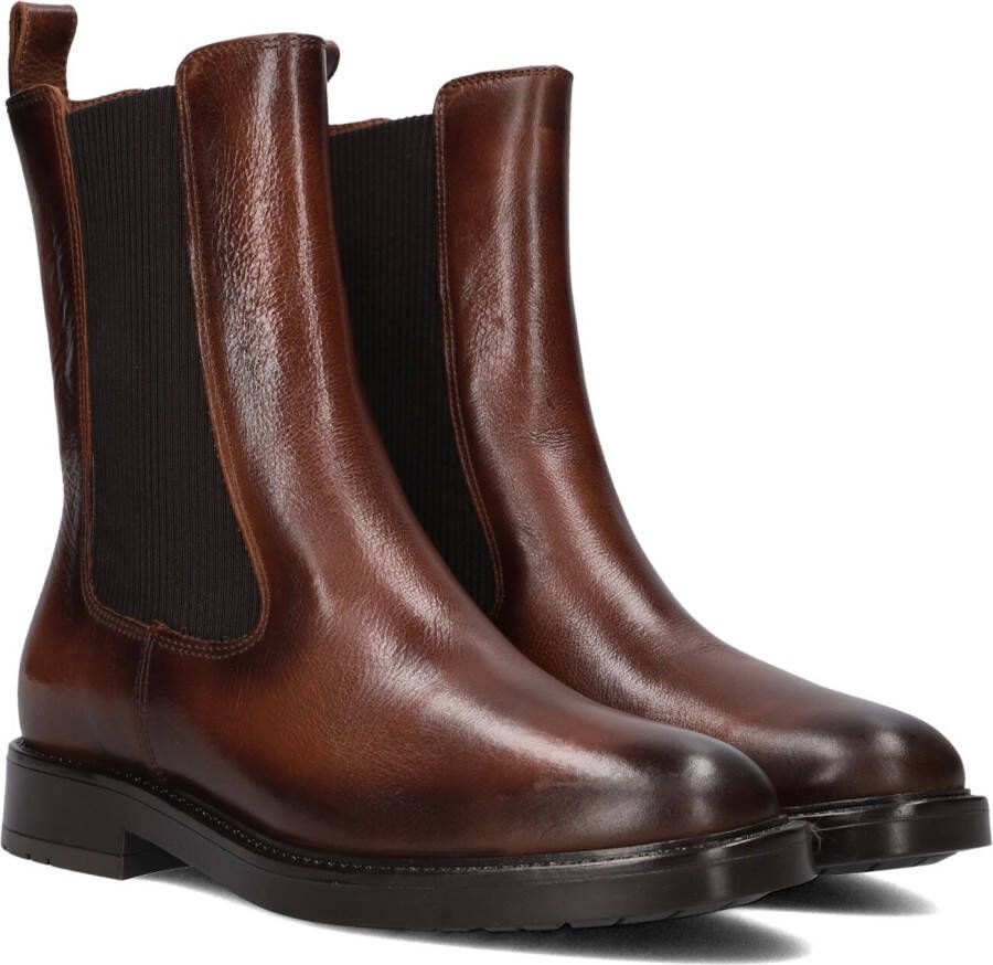 Notre-v Cognac Chelsea Boots voor Vrouwen Brown Dames