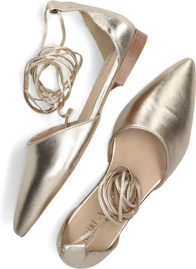 Notre-v Gouden Ballerina Schoenen Yellow Dames