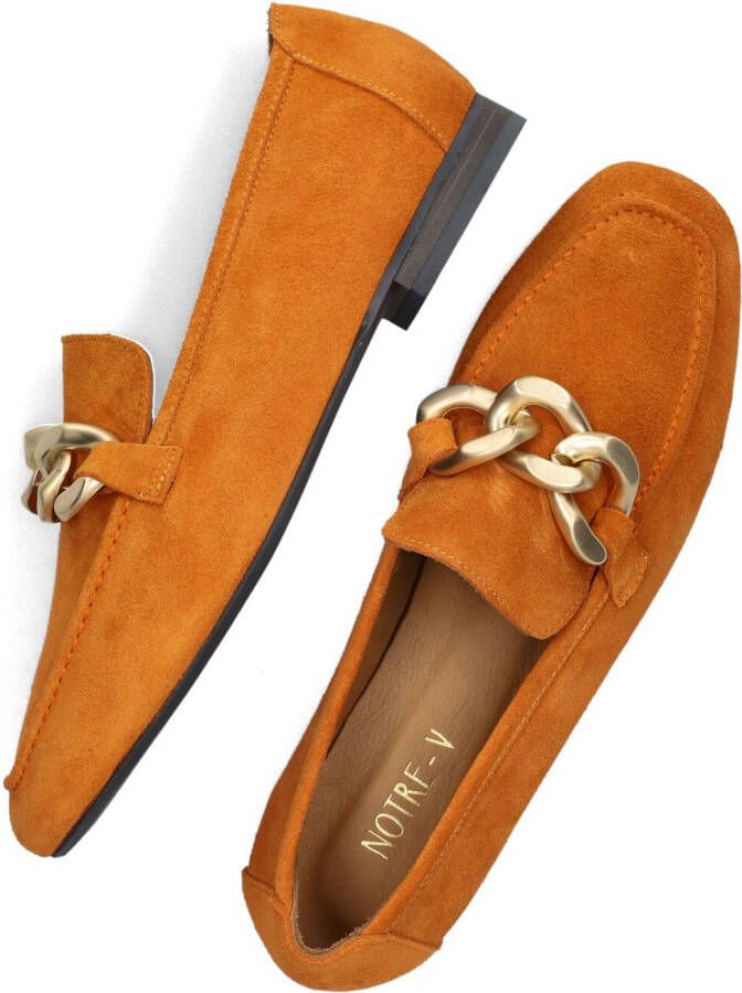 Notre-V 6114 Mocassins Instappers Dames Oranje