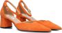 NOTRE-V Oranje Pumps 35514 - Thumbnail 1