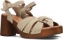 Bruin Tinten 8509 Sandalen Dames Taupe - Thumbnail 1