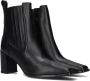 Notre-V 33028 Enkellaarsjes Enkelboots met rits Dames Zwart - Thumbnail 1