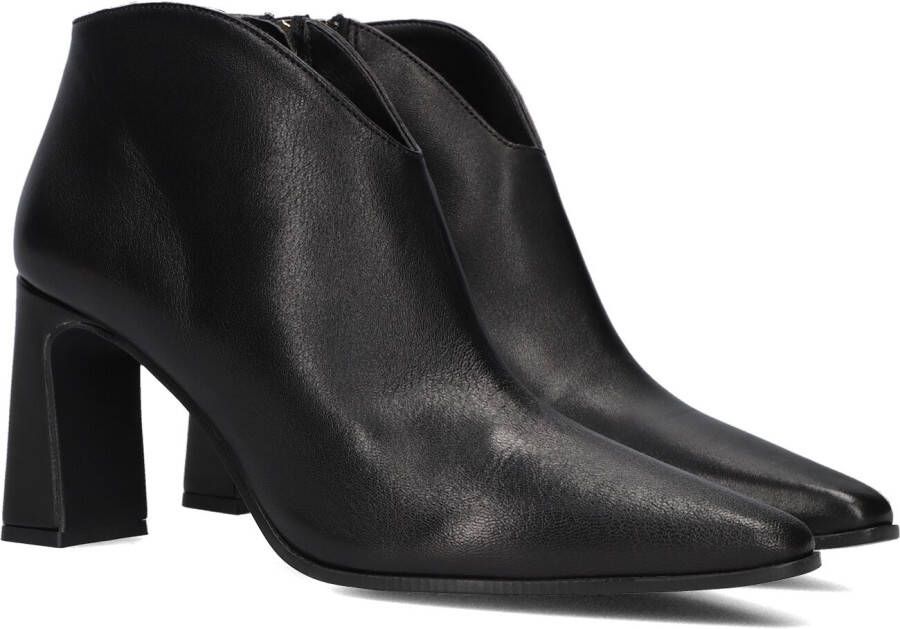 Notre-V 41029 Enkellaarsjes Enkelboots met rits Dames Zwart