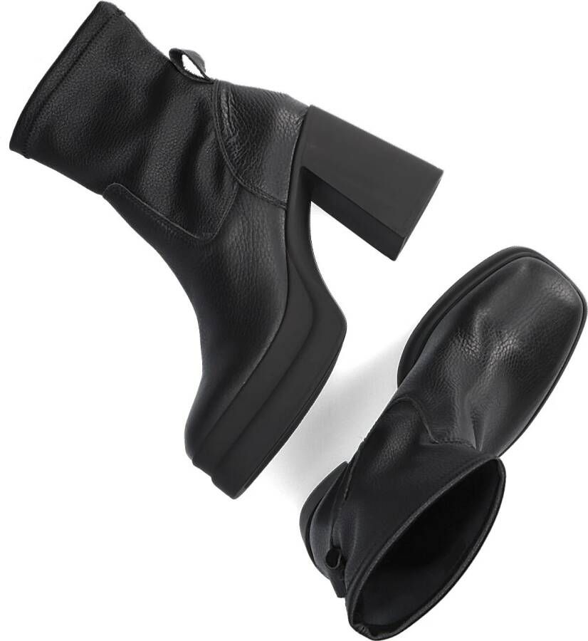 Notre-V Notre V 5461 Enkellaarsjes Enkelboots Dames Zwart