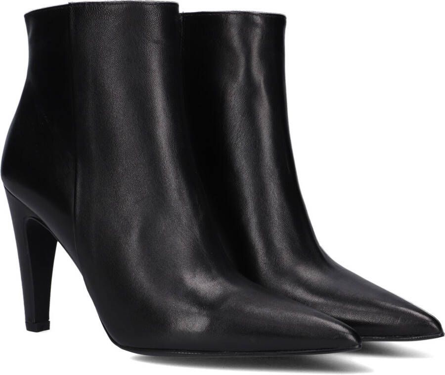 Notre-V 87533 Enkellaarsjes Enkelboots met rits Dames Zwart