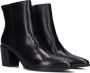 Notre-V At 156 Enkellaarsjes Enkelboots met rits Dames Zwart - Thumbnail 1