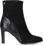 Notre-V Notre V 27468 Enkellaarsjes Enkelboots met rits Dames Zwart - Thumbnail 1