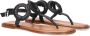 Notre-V Notre V 799003 Sandalen Dames Zwart - Thumbnail 1