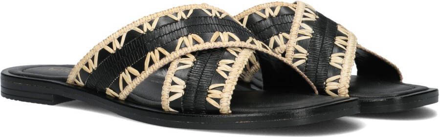 NOTRE-V Zwarte Slippers 23172