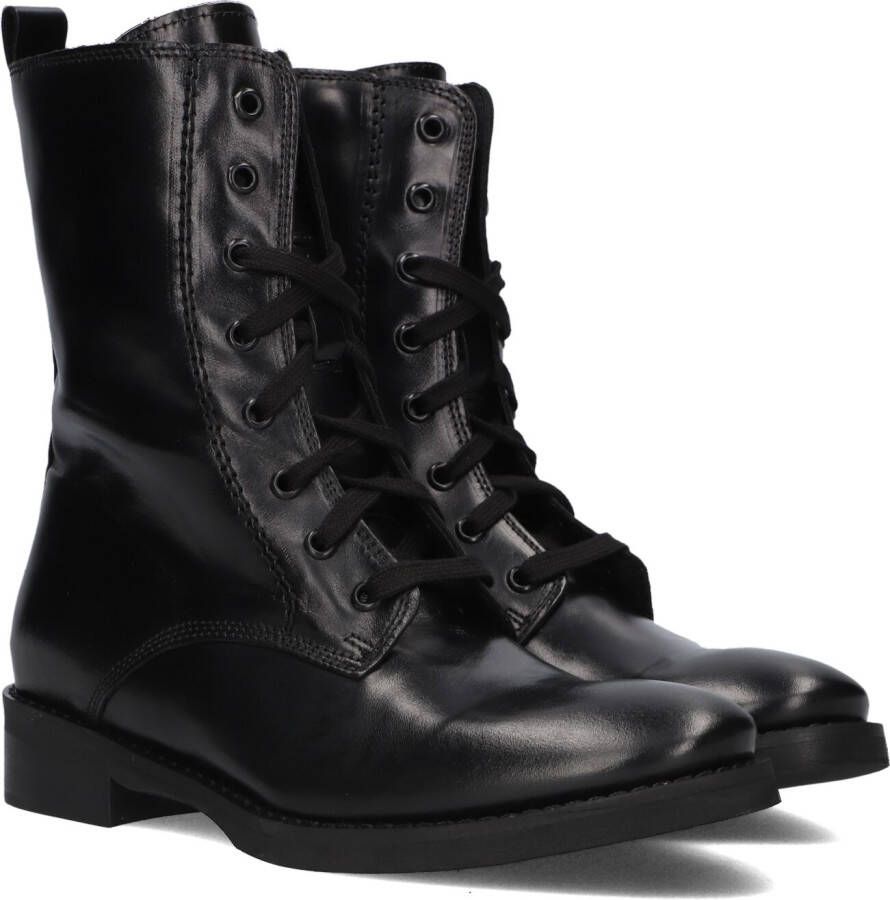 Notre-V 4001 Veterboots Laarzen Met Veters Dames Zwart