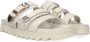 Nubikk Witte Leren Sandalen Lauren Taro II Beige Dames - Thumbnail 1