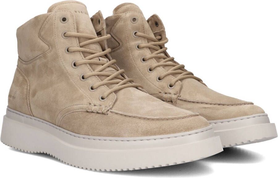 NUBIKK Veterboots Heren Jonah Artic Fur Maat: 44 Materiaal: Suède Kleur: Taupe