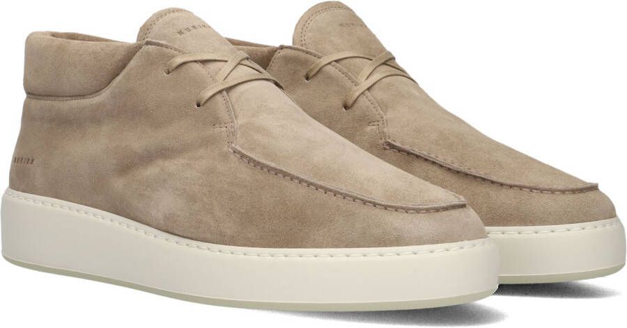 NUBIKK Veterschoenen Heren Jiro Gio Fur Maat: 46 Materiaal: Suède Kleur: Taupe
