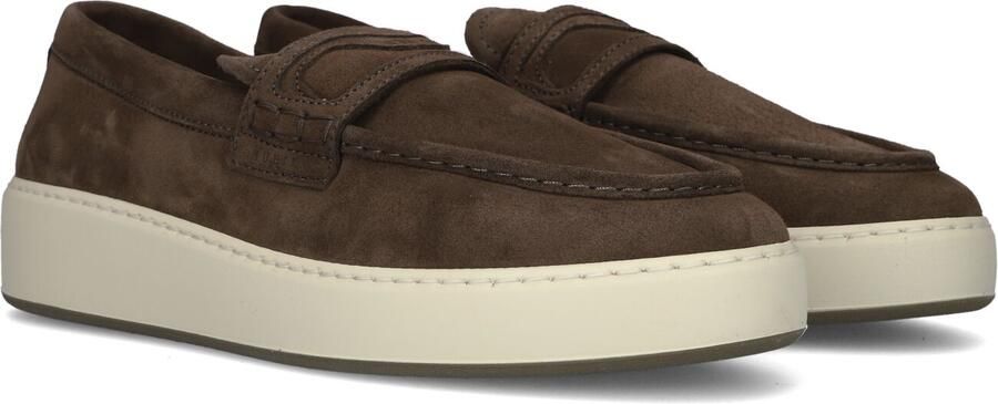 NUBIKK Loafers Heren Jiro Gatsby Maat: 43 Materiaal: Suède Kleur: Bruin