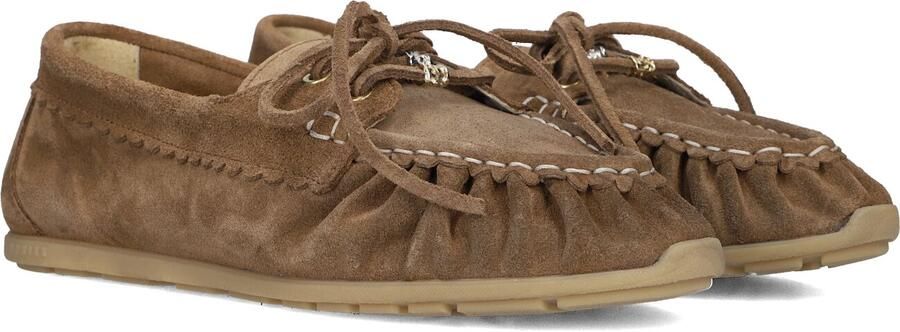 NUBIKK Mocassins Dames Riley Jade Maat: 38 Materiaal: Suède Kleur: Bruin