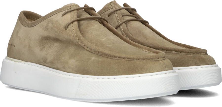 NUBIKK Lage Sneakers Heren Vince Ryan Maat: 43 Materiaal: Suède Kleur: Taupe