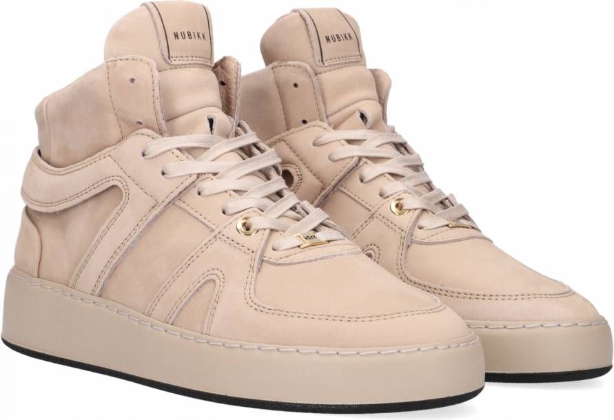 Nubikk Beige Hoge Sneaker Jiro Dunk