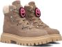 Nubikk Fae Montagne JR suède veterboots taupe Bruin Meisjes Suede Effen 25 - Thumbnail 1