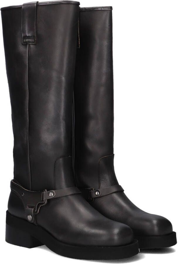 NUBIKK Boots Dames Eve Lynn Maat: 41 Materiaal: Leer Kleur: Zwart