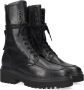 NUBIKK Veterboots Dames Fae Aubine Maat: 40 Materiaal: Leer Kleur: Zwart - Thumbnail 1