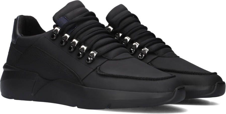 Nubikk Zwarte Lage Sneakers Roque Roman Men