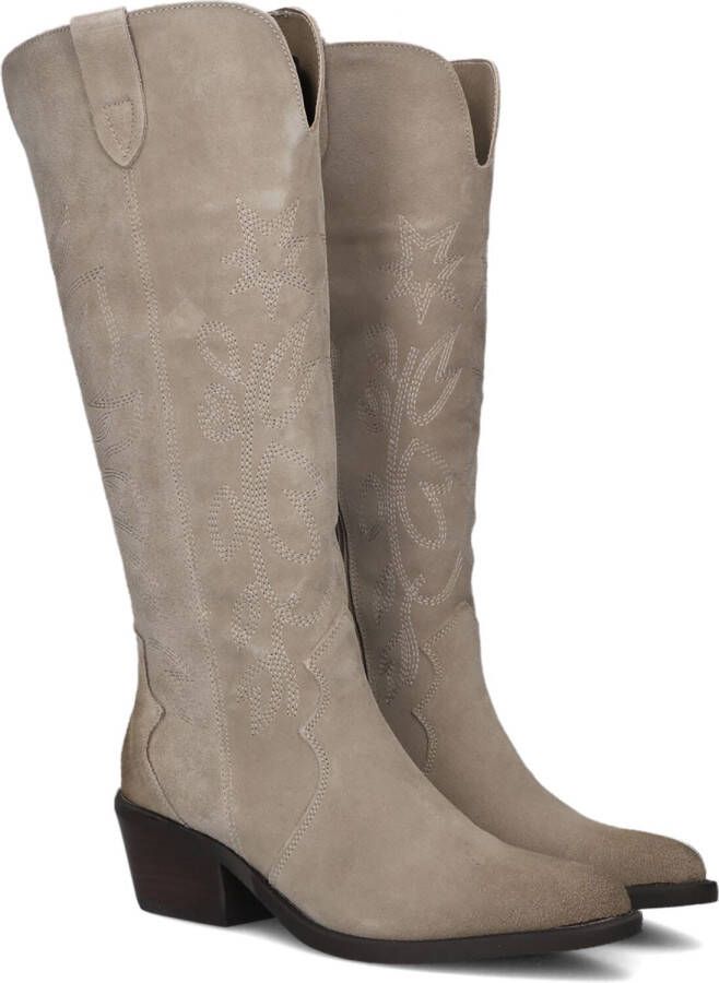 Omoda Clshn18737-18r Cowboylaarzen Western Laarzen Dames Beige