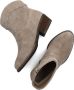 Omoda Lizzy Enkellaarsjes Enkelboots met rits Meisjes Kids Beige - Thumbnail 1