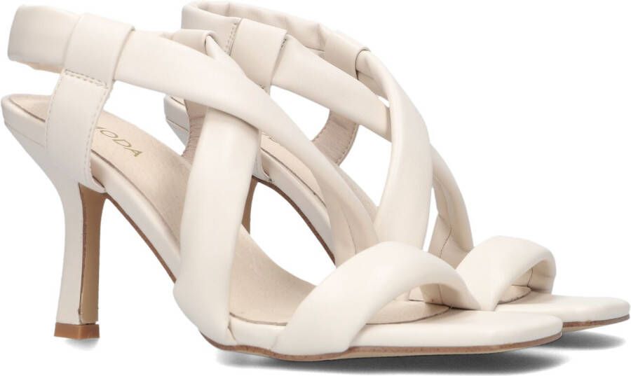 Bruin Tinten S1401 Sandalen Dames Beige