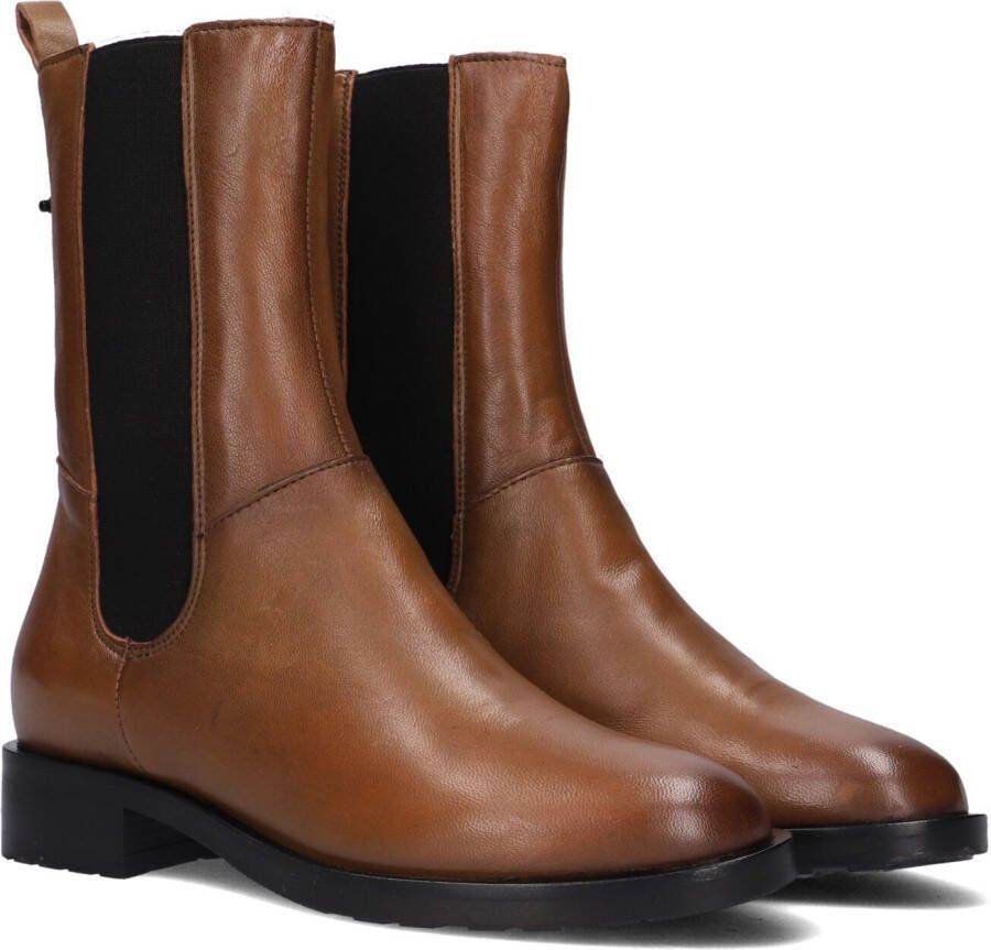 Omoda P22203 Chelsea boots Enkellaarsjes Dames Cognac