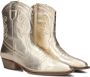 Omoda Moco-03 Cowboylaarzen Western Laarzen Dames Goud - Thumbnail 1