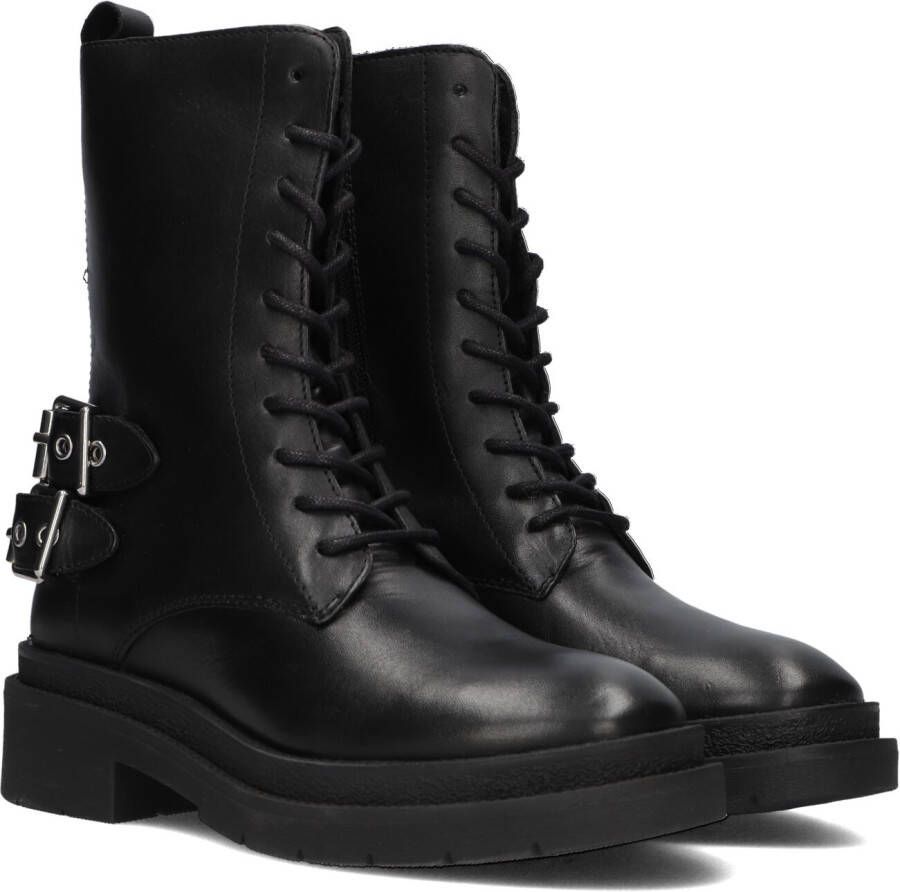 Omoda Bennie-26 Biker boots Dames Zwart