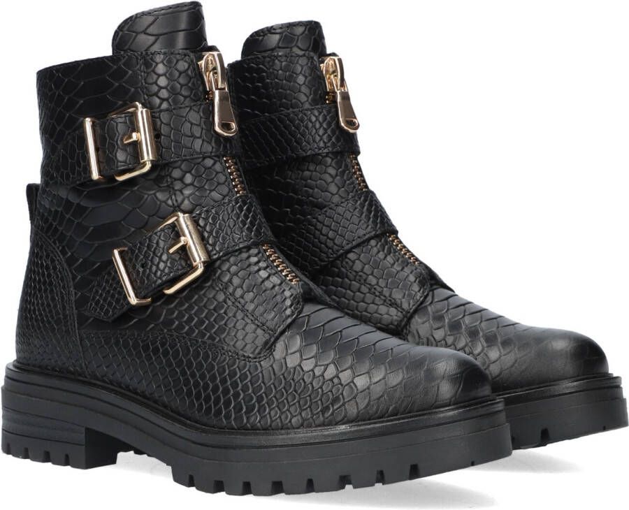 Omoda Lpmonk-01 Biker boots Dames Zwart