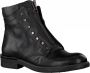 Omoda 56217 Enkelboots Enkellaarsjes Dames Zwart - Thumbnail 1