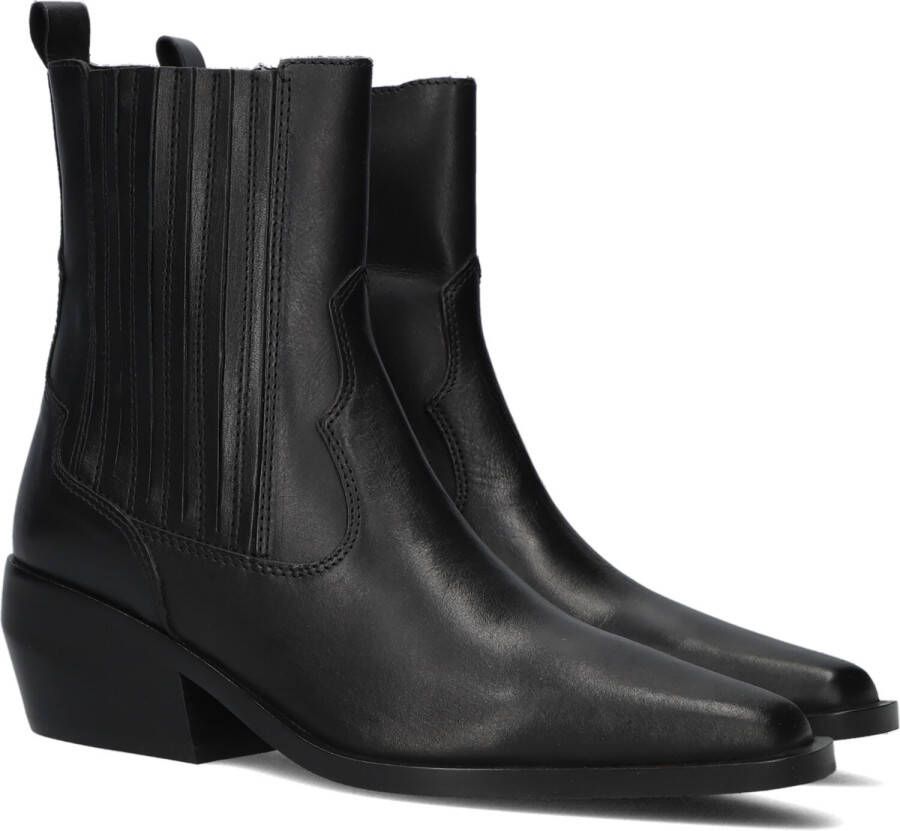 Omoda Lpmexi-06 Enkellaarsjes Enkelboots met rits Dames Zwart