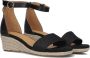 Omoda 0577-3b Espadrilles Zomer Schoenen Dames Zwart - Thumbnail 1