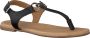 Omoda 179866 Sandalen Dames Zwart - Thumbnail 1