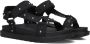 Omoda Law0667-2 Sandalen Dames Zwart - Thumbnail 1